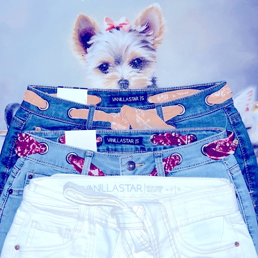 3 for $25 Vanilla Star Juniors 3 Shorts sizes 5, or 11